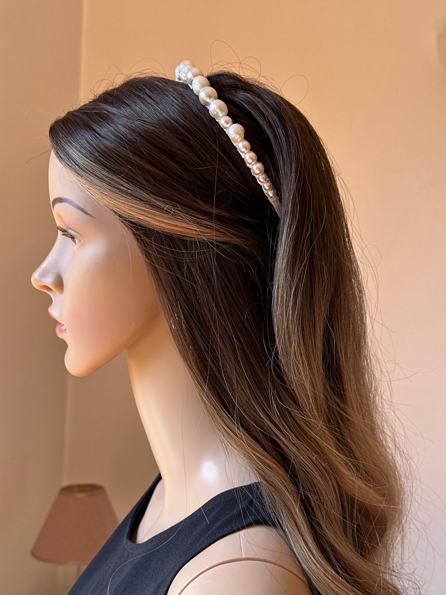 Couronne mariage perles / Pearl