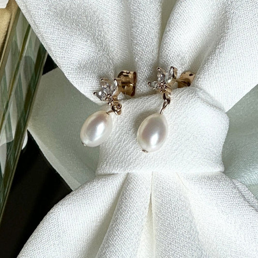 Boucles d'oreilles perles