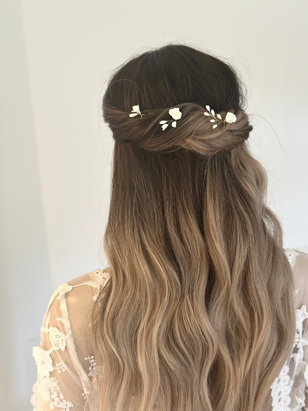 Epingles à cheveux fleurs