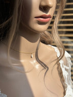 Collier de dos mariage - Louise