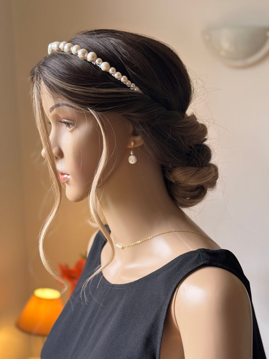 Couronne mariage perles / Pearl