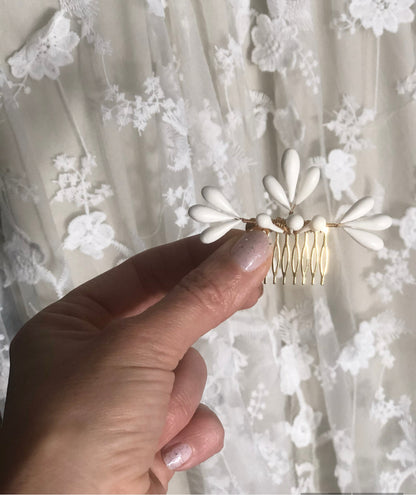 small wedding hair comb