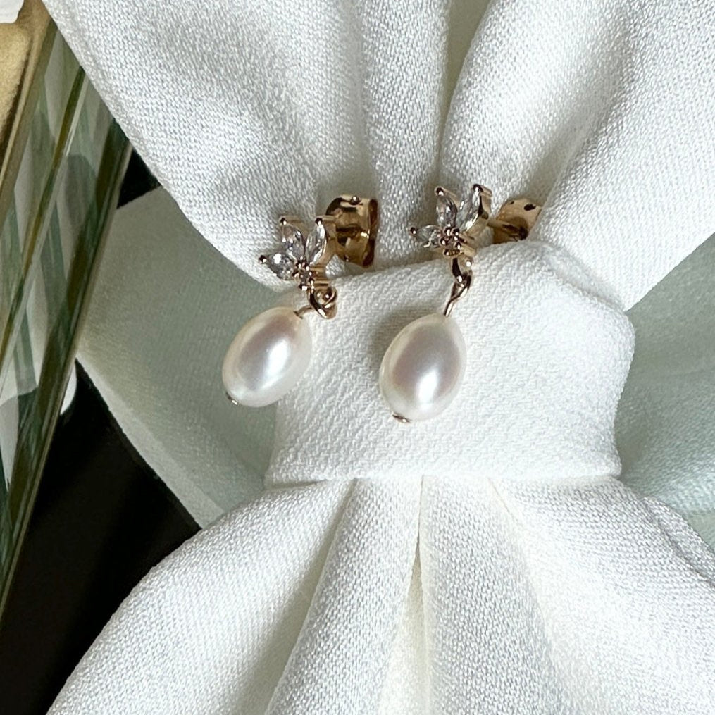  Boucles d'oreilles perles