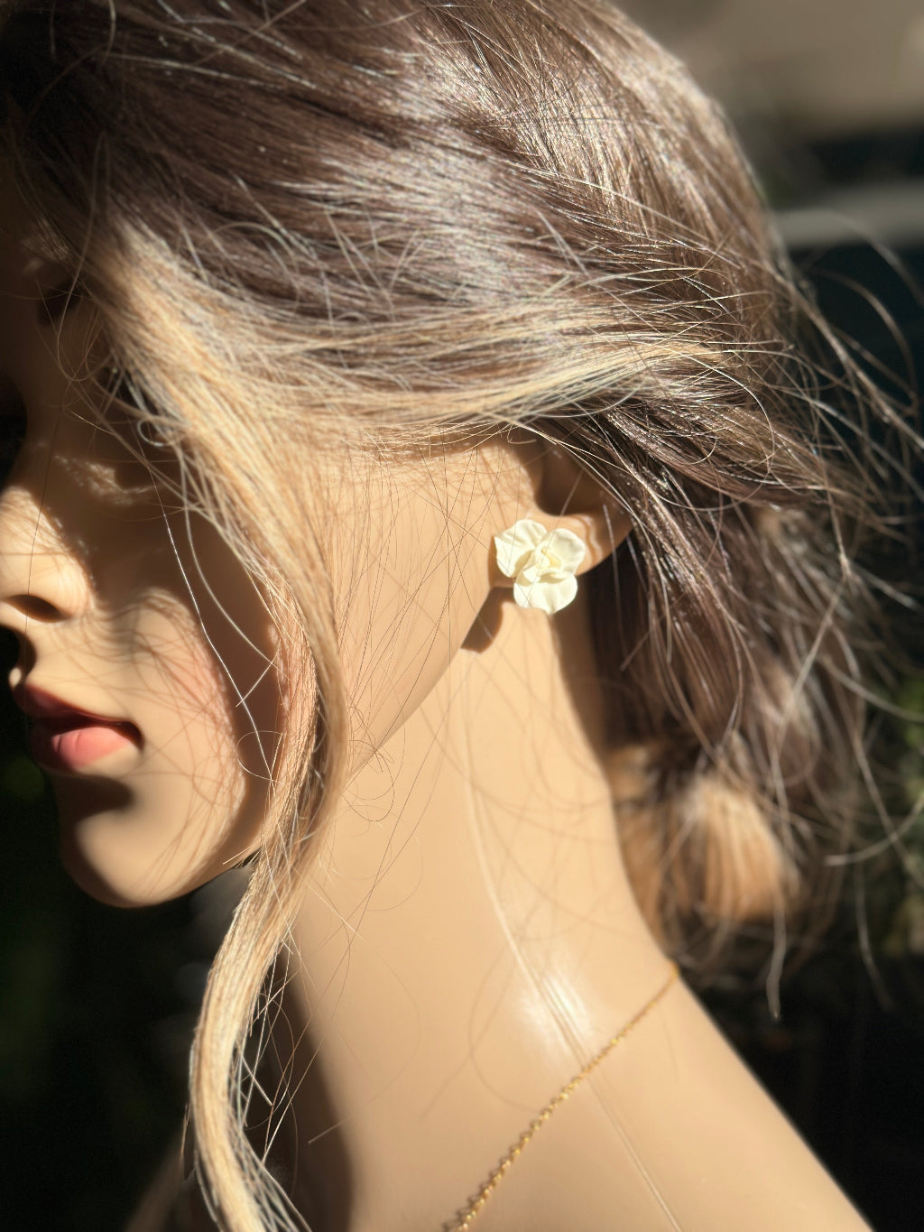 Boucles d’oreilles fleurs 