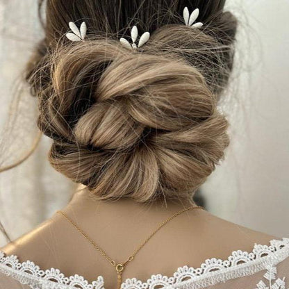  pics à chignon mariée.