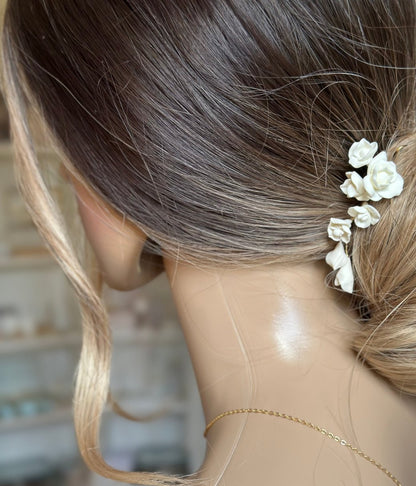 barrette blanche