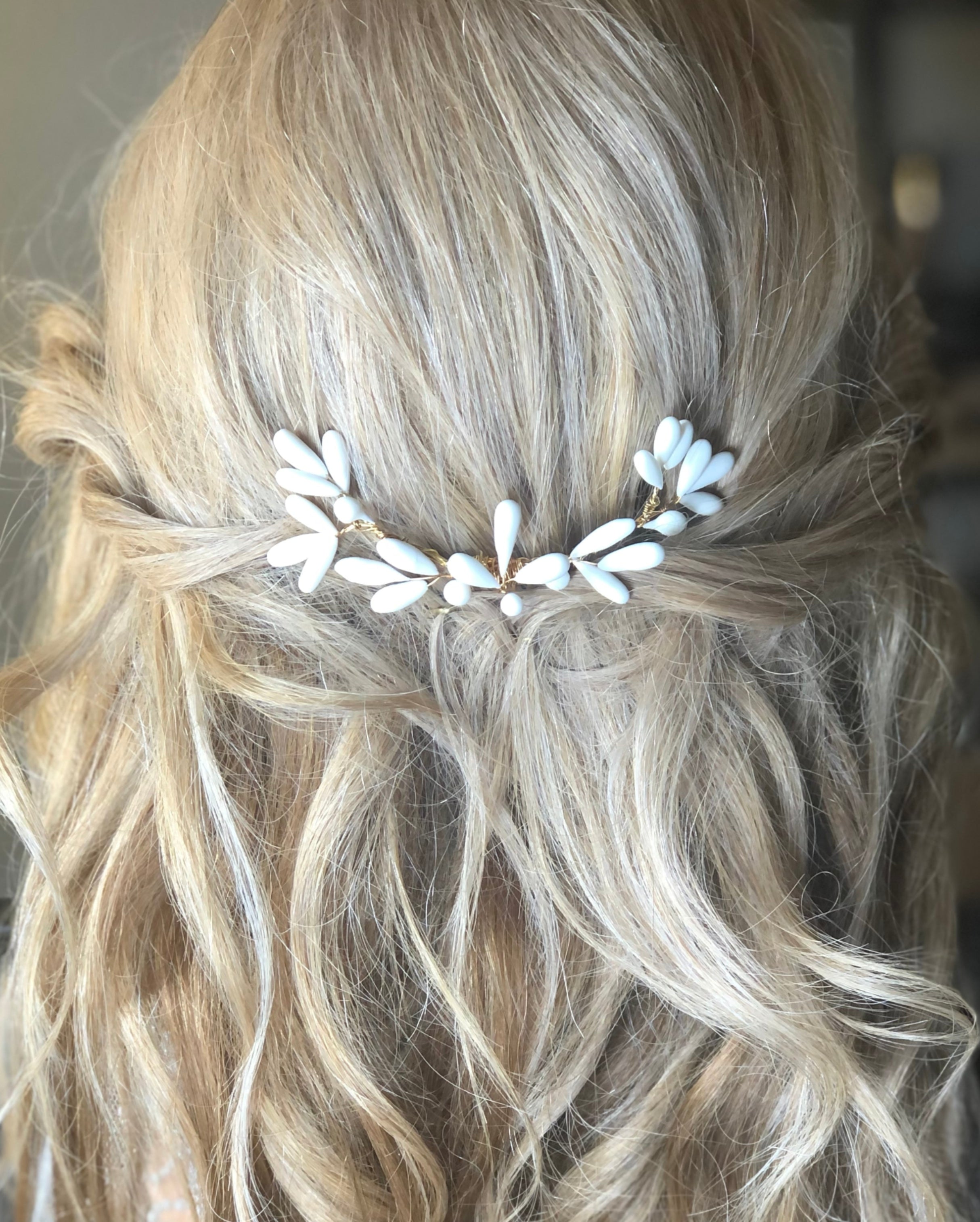 peigne à cheveux mariée