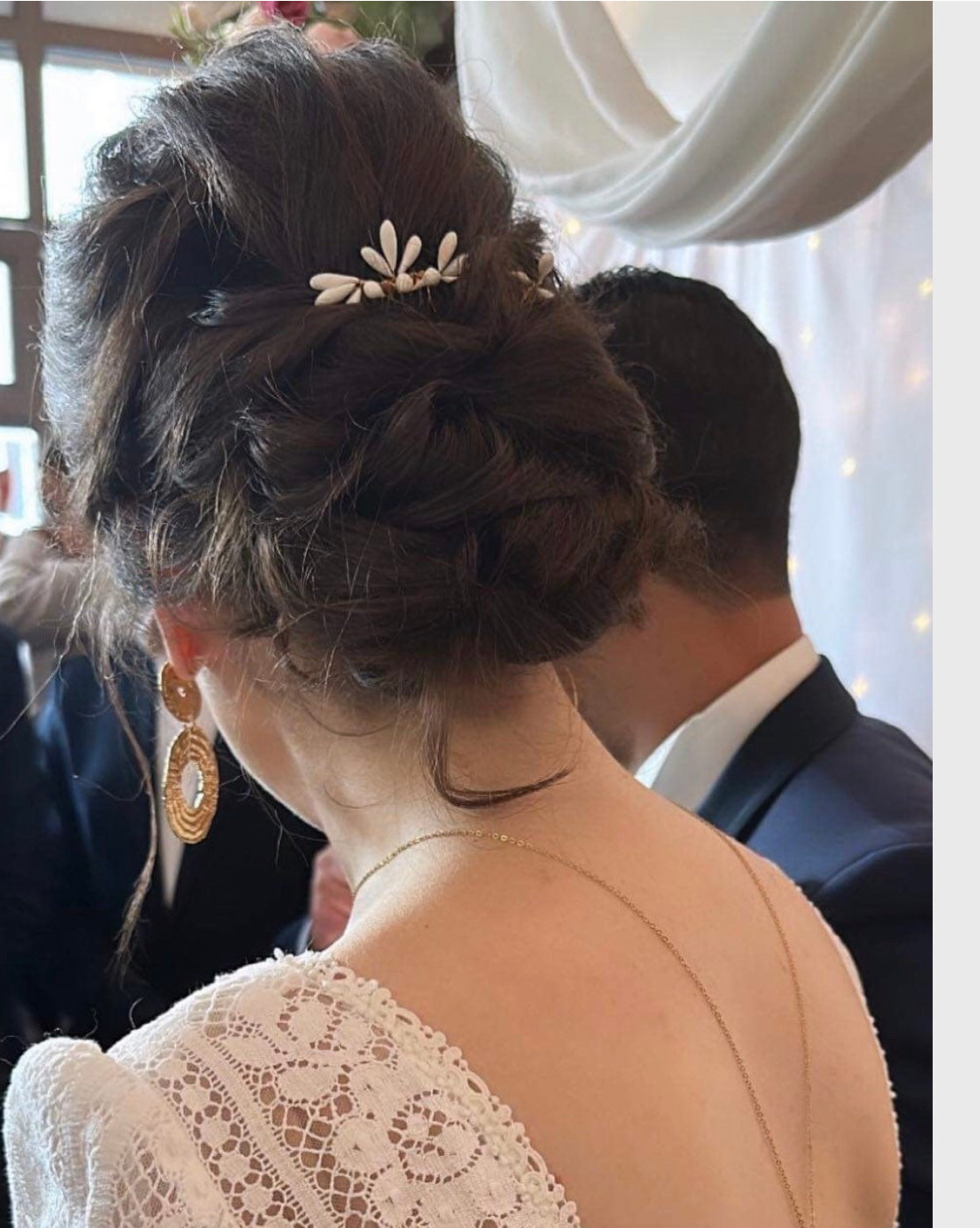 small wedding hair comb