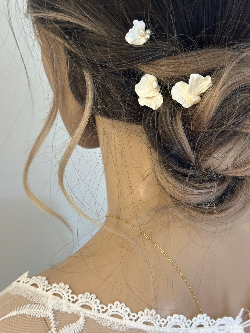 Pic à chignon feuille