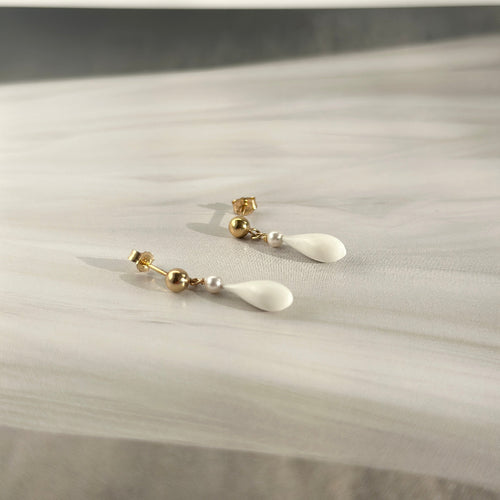 boucles d'oreilles mariée