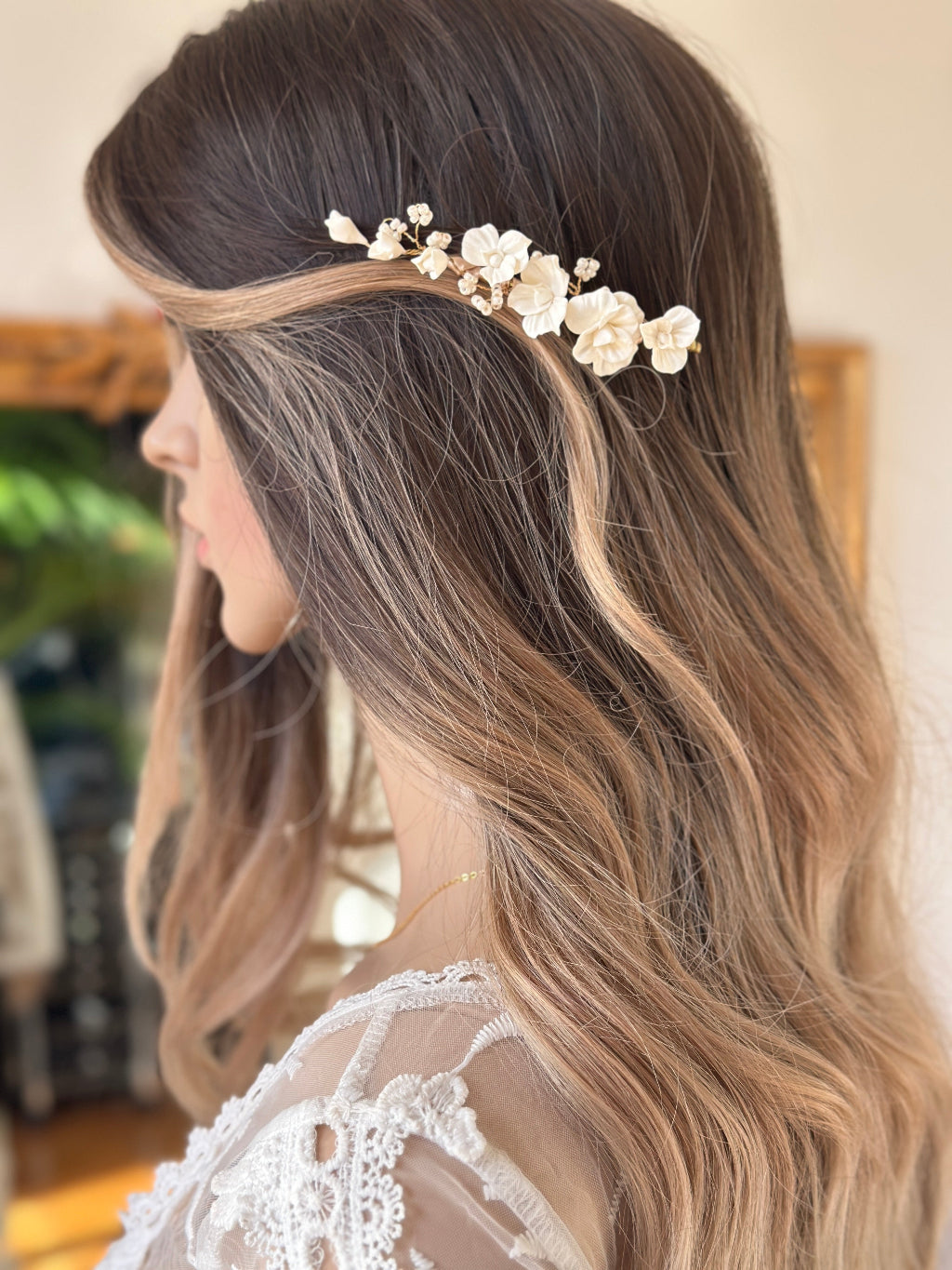 pince fleurs et perles