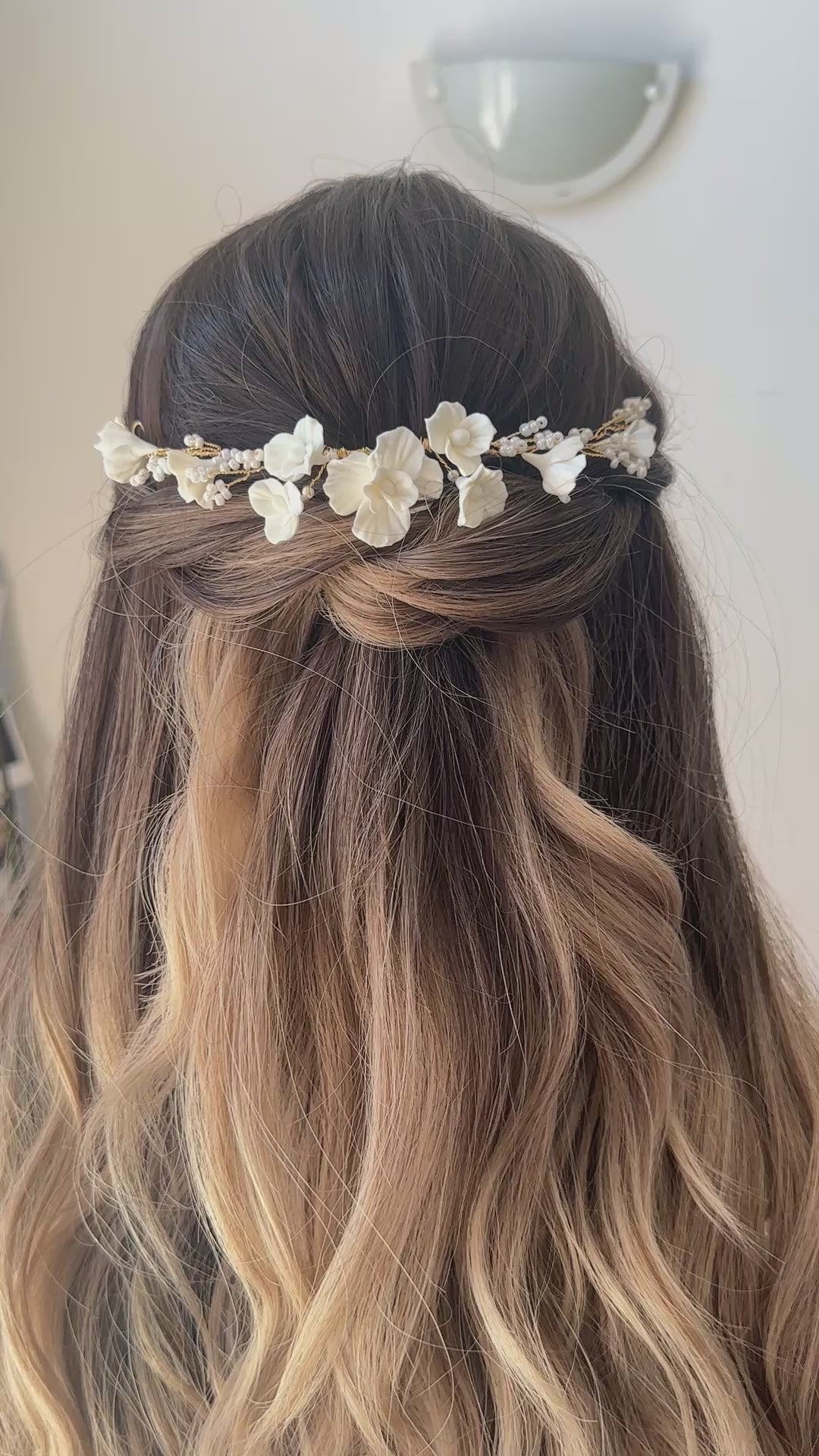 couronne cheveux mariage