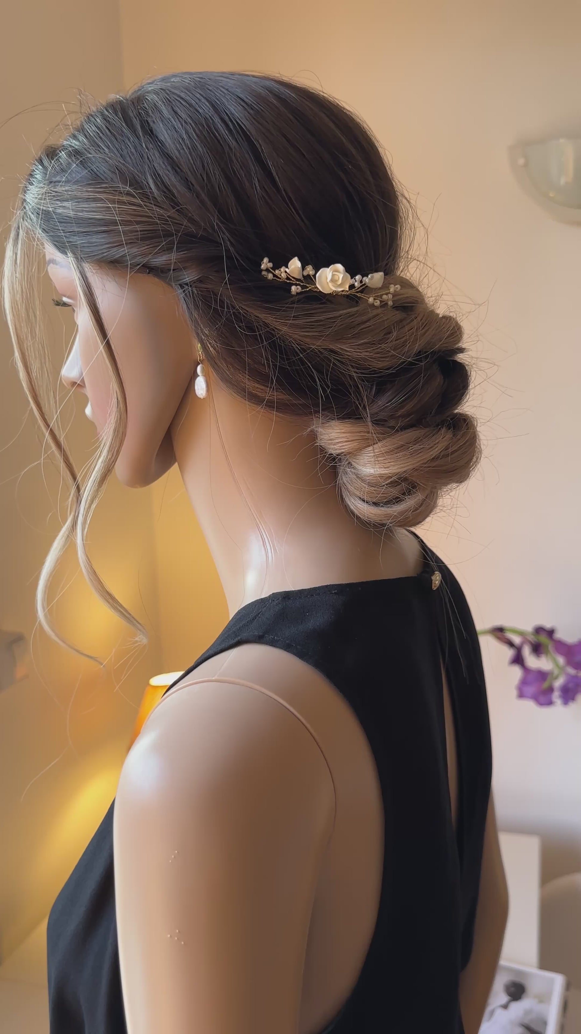 pic cheveux mariée
