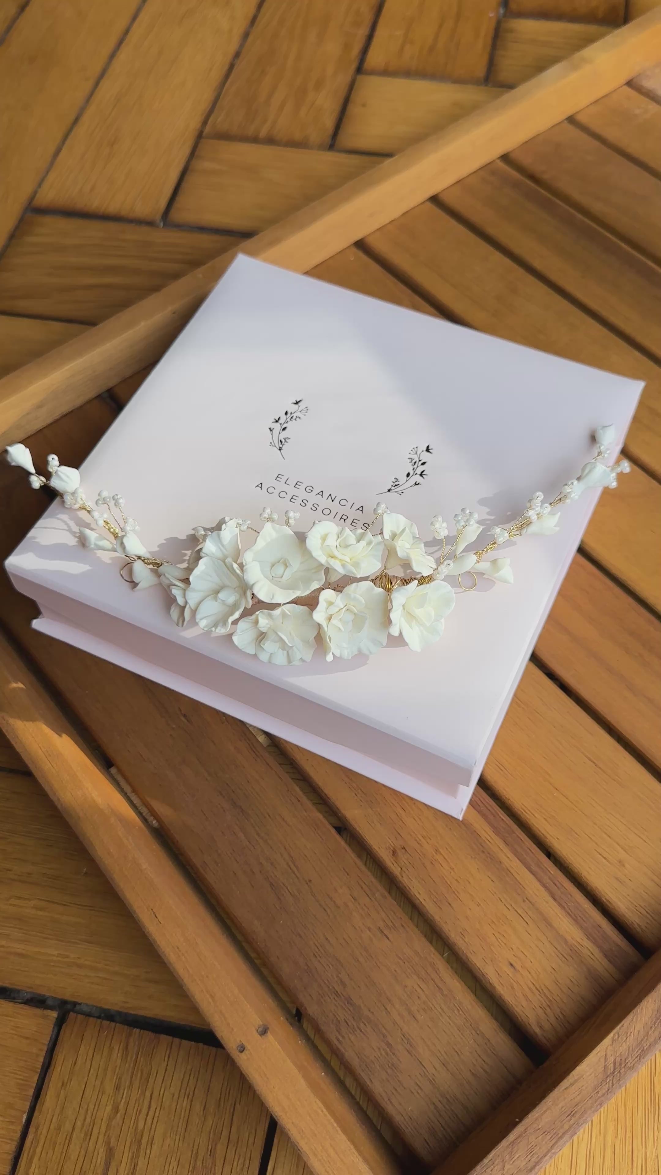 Accessoire coiffure mariage - Anaïs