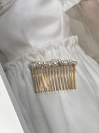 peigne cheveux perles mariage
