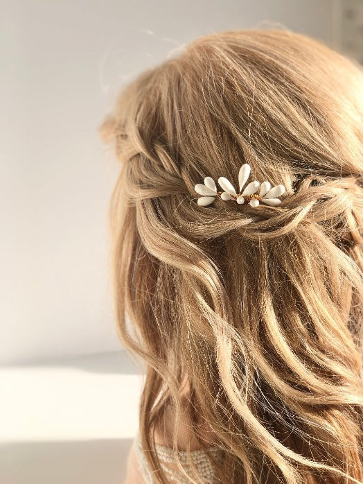 peigne élégant en porcelaine